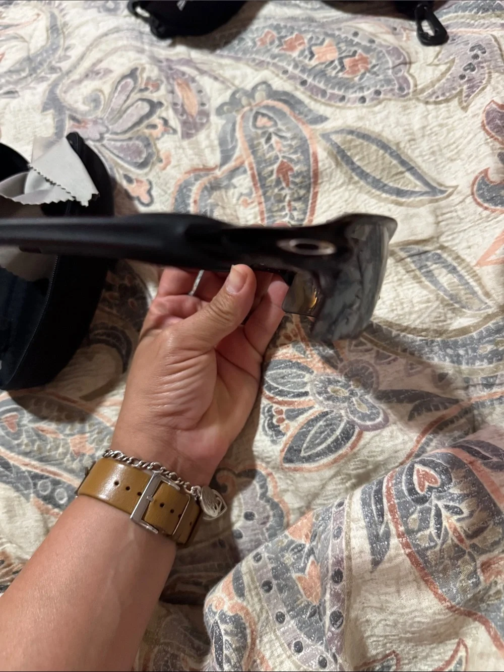 Oakley Black Textured Hard Sunglasses Case